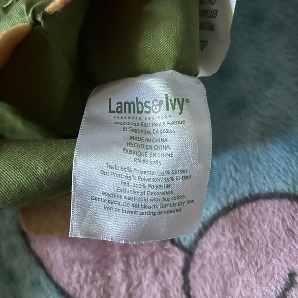Lambs & Ivy Turtle Diaper Storage Bag - Picture 8 of 8